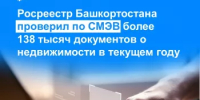 Росреестр Башкортостана проверил по СМЭВ более 138 тысяч документов о недвижимости в текущем году - Кармаскалинский район
