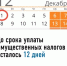 Срок для своевременной уплаты транспортного и земельного налогов, налога на имущество, а также НДФЛ, не удержанного налоговым агентом, за 2024 год истекает 1 декабря 2025 года - Кармаскалинский район