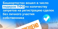 Башкортостан вошел в число лидеров ПФО по количеству запретов на регистрацию сделок без личного участия собственника - Кармаскалинский район