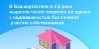 В Башкортостане в 2,5 раза выросло число запретов на сделки с недвижимостью без личного участия собственников - Кармаскалинский район